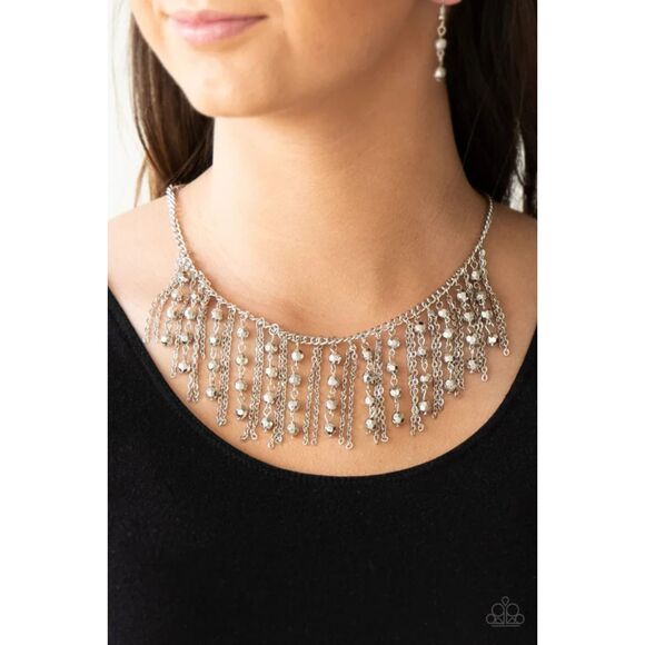 Rebel Remix Silver Necklace (342) - Picture 1 of 3